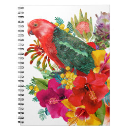 Cahier Tropical Perroquet Roi
