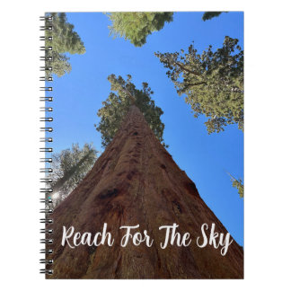 Cahier vierge avec Séquoias de Yosemite 