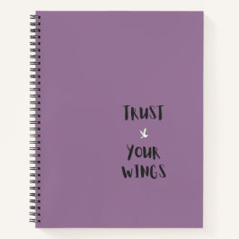 Cahier violet citation positive motivation