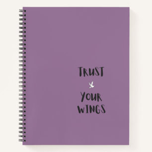 Cahier violet citation positive motivation