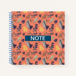 Cahiers & Blocs-notes Motif Feuille