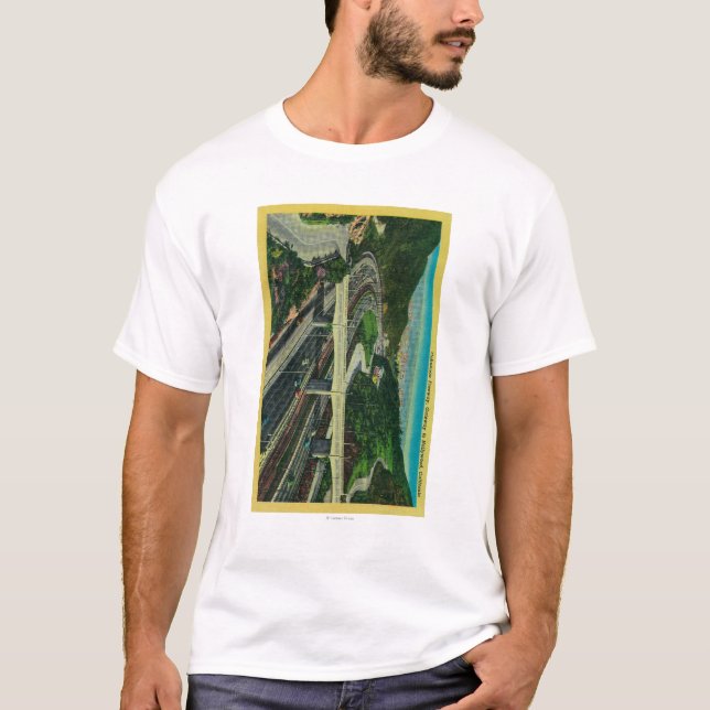 Cahuenga Autobahn, Zugang nach Hollywood T-Shirt (Vorderseite)