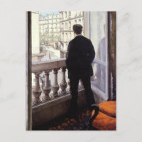 Caillebotte - Junger Mann an seinem Fenster