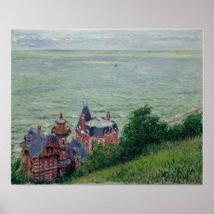 Caillebotte - Villen in Trouville Poster