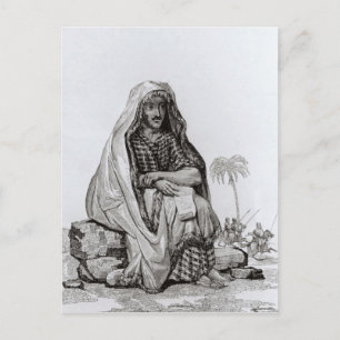 Caillie Meditating Postkarte