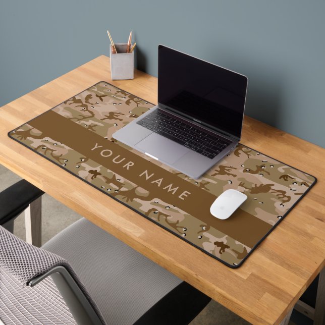 Cailloux du Camouflage du désert, Votre nom, Perso (Bureau 2)