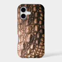 Caiman Crocodile peau Reptile iPhone 5 Coque