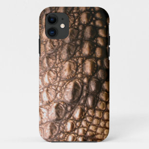 Caiman Crocodile Skin Reptile iPhone 5 Fall iPhone 11 Hülle