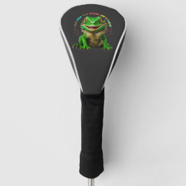 Caiman Golf Head Cover - Bleibe Calm, Bleibe Stron Headcover