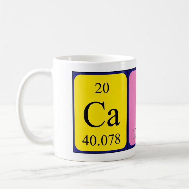 Caine Periodenname Tasse (Links)