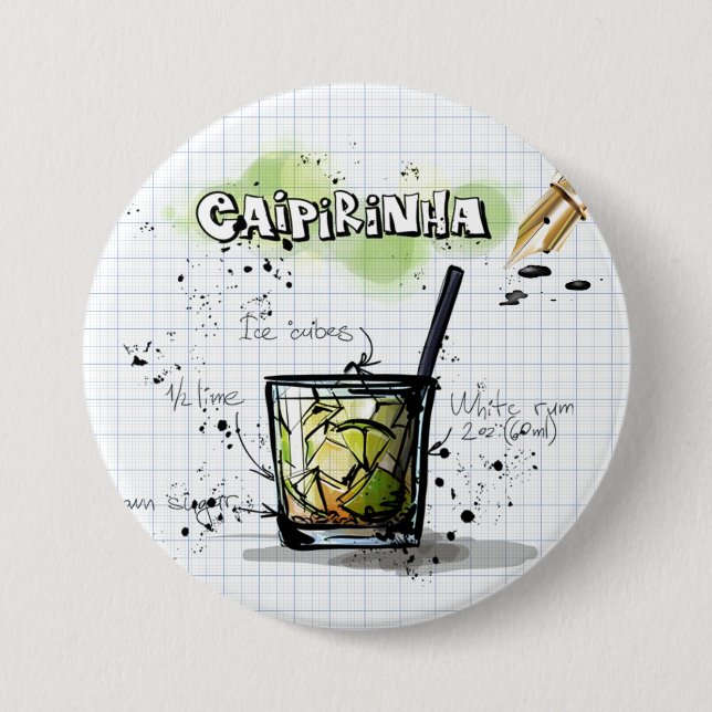 Caipirinha Button (Vorderseite)