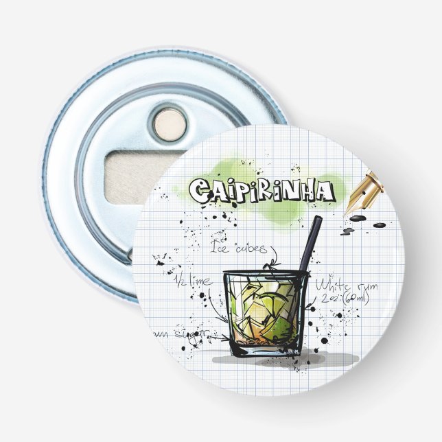 Caipirinha Flaschenöffner (Vorderseite)