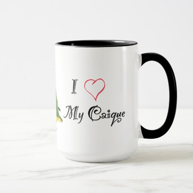 Caique-Papageien-Tasse Tasse (Rechts)
