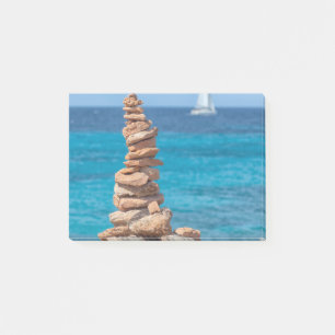 Cairn im Mittelmeer Post-it Klebezettel