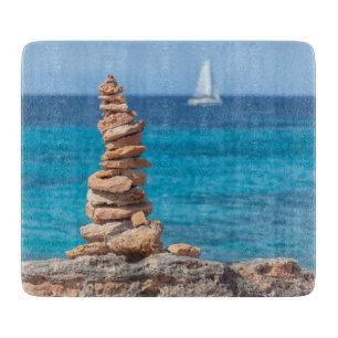 Cairn im Mittelmeer Schneidebrett