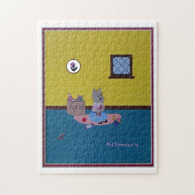 Cairn Jouer au puzzle (Vertical)