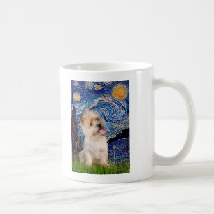Cairn Terrier 9 - Starry Night Kaffeetasse