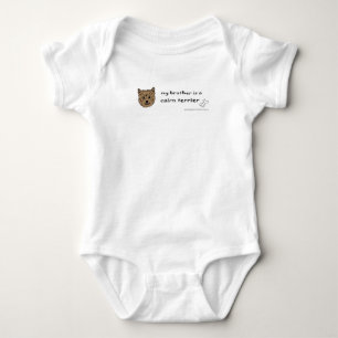 Cairn Terrier Baby Strampler
