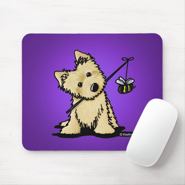 Cairn Terrier Beekeeper Mousepad (Mit Mouse)