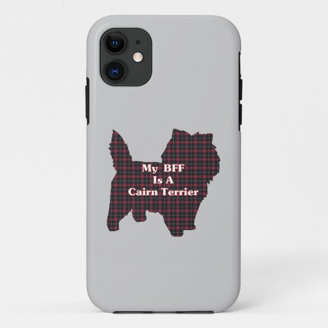Cairn Terrier BESTE FREUNDIN Case-Mate iPhone Hülle (Rückseite)