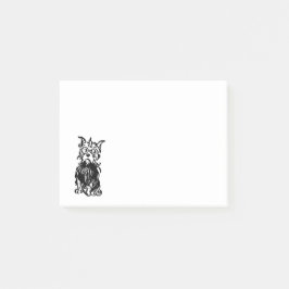 Cairn Terrier Dog Post-it Klebezettel