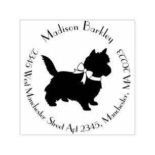 Cairn Terrier Dog Puppy Permastempel
