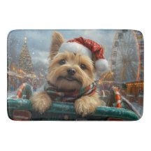 Cairn Terrier Dog Roller Untersetzer Weihnachten
