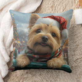 Cairn Terrier Dog Roller Untersetzer Weihnachten Kissen