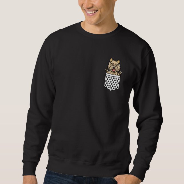 Cairn Terrier Dogs Sweatshirt (Vorderseite)