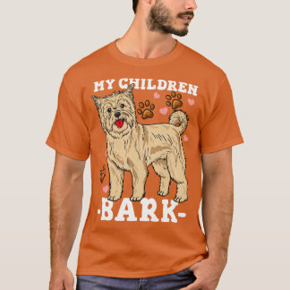 Cairn Terrier Funny Dog Vater Mama Lover Eigentüme T-Shirt