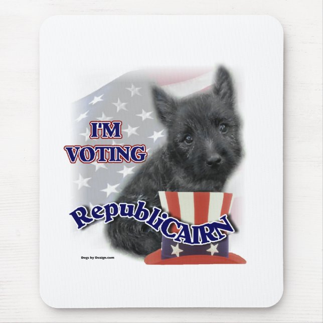 Cairn Terrier Geschenke Mousepad (Vorne)
