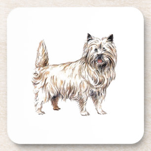Cairn Terrier Getränkeuntersetzer