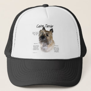 Cairn Terrier History Design Truckerkappe