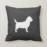 Cairn Terrier Hunde Rasse Silhouette dekorativ