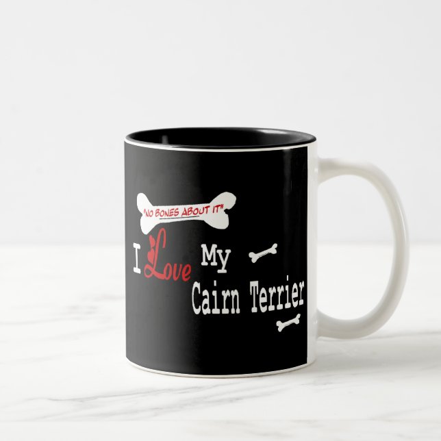 Cairn Terrier (I Liebe) Tasse (Rechts)