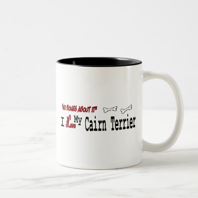 Cairn Terrier (I Liebe) Tasse (Rechts)