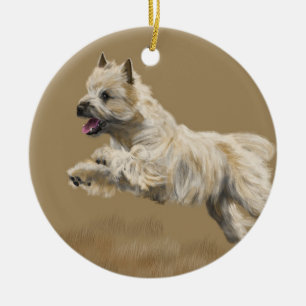 Cairn Terrier Keramikornament