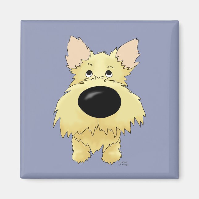 Cairn Terrier Magnet (Vorne)