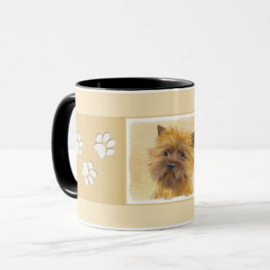 Cairn Terrier Malerei - Süße originelle Hundekunst Tasse