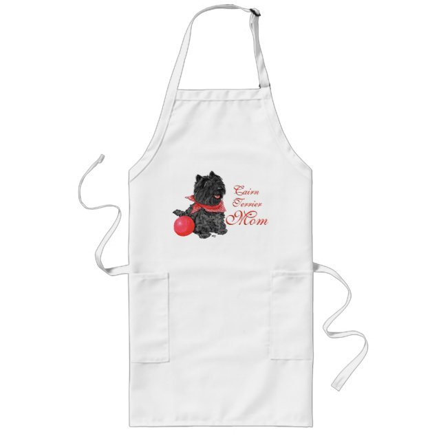Cairn Terrier Muttertag Lange Schürze (Vorne)