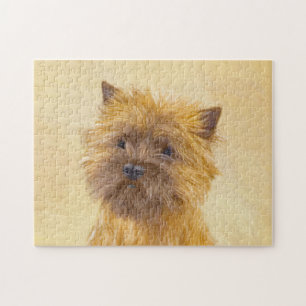 Cairn Terrier Painting - Niedliche Original Dog Ar