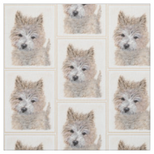 Cairn Terrier Puppy Painting - Original Dog Art Stoff