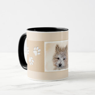 Cairn Terrier Puppy Painting - Original Dog Art Tasse