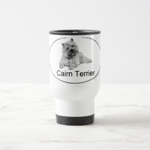 Cairn Terrier Reisebecher