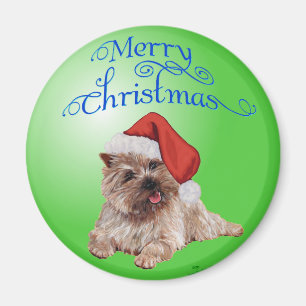 Cairn Terrier Weihnachtsbaumanhänger Magnet