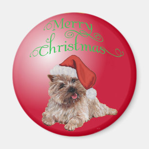 Cairn Terrier Weihnachtsbaumanhänger Magnet