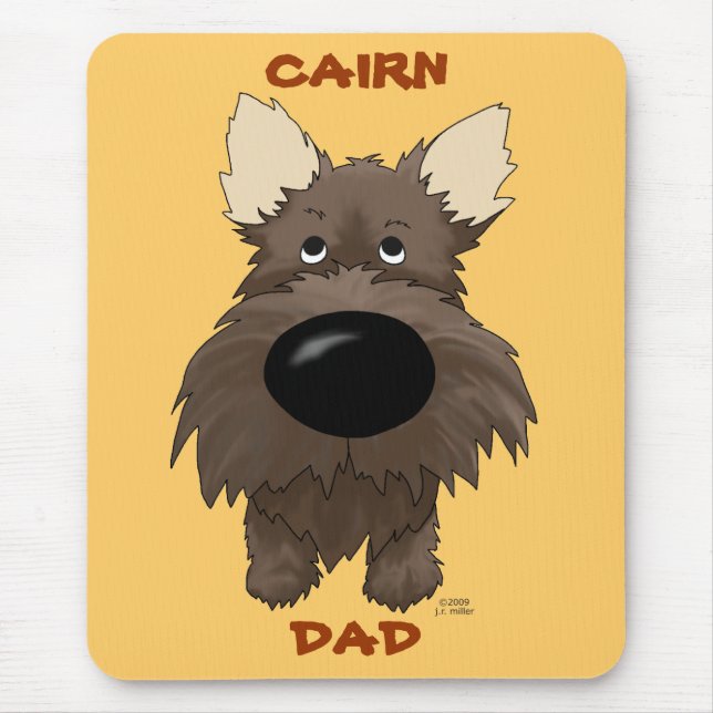 Cairn-Vater Mousepad (Vorne)