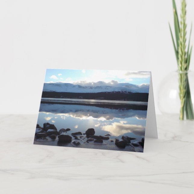 Cairngorm Nationalpark Feiertagskarte (Vorderseite)