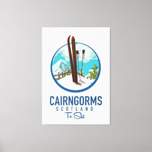 Cairngorms-Logo Leinwanddruck