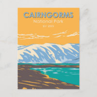 Cairngorms National Park Scotland Loch Etchachan